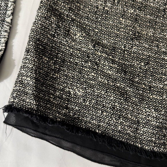 Ann Taylor Fine Italian Fabric Matching Tweed Set - Blazer & Knee Length Skirt - Picture 12 of 16